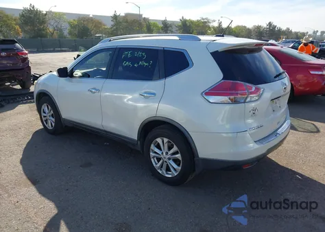 2015 Nissan Rogue Sv z USA, uszkodzony, nr VIN KNMAT2MV0FP552451